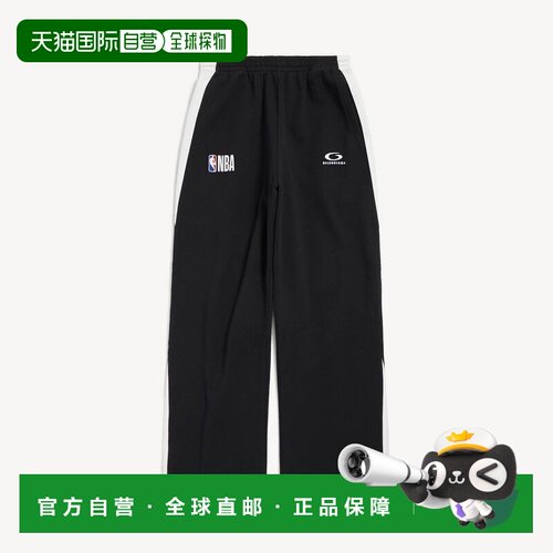 自营欧洲直邮Balenciaga巴黎世家 Nba Collaboration男士黑色运动