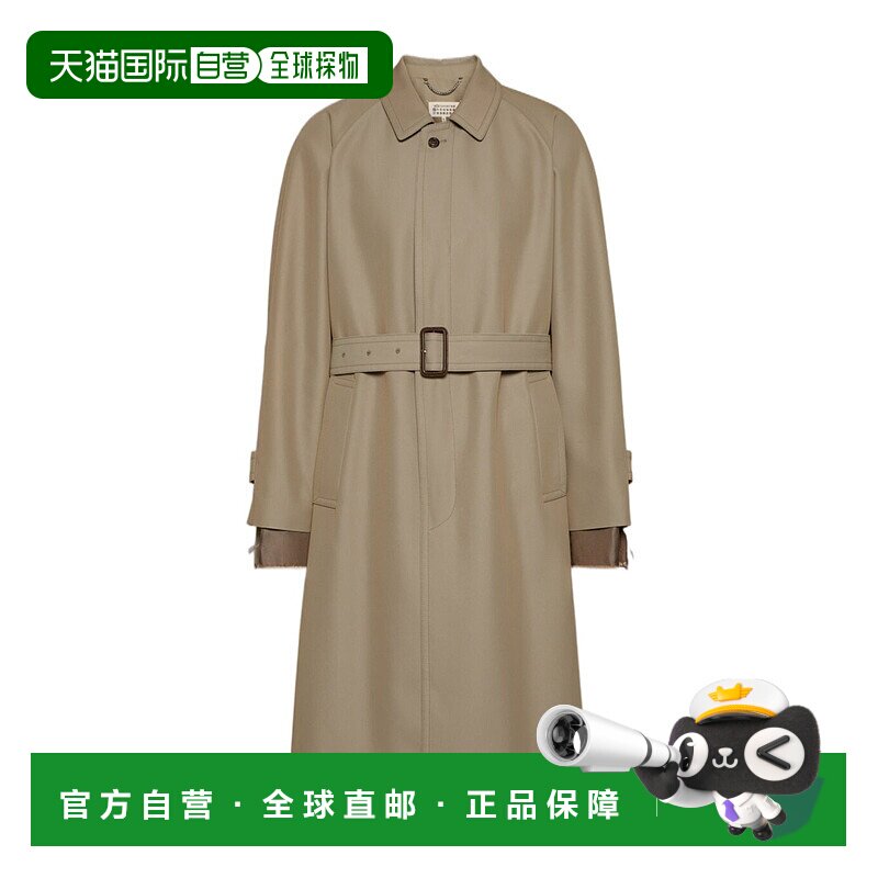 香港直邮Maison Margiela 长款单排扣风衣 S50AH0132S54694
