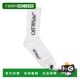 香港直邮off MID white 1h可退 男士 BKSH 白色黑色袜子 OMRA085C