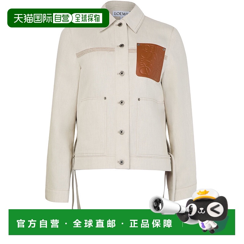 1h可退 欧洲直邮LOEWE 罗意威 25秋冬  LOECMJ36BEI 女士 夹克