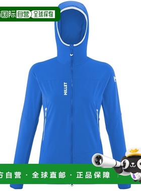 自营欧洲直邮Millet觅乐 FUSION XCS 女款防风软壳外套 蓝色夹克