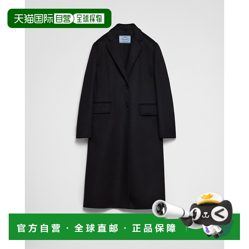 欧洲直邮PRADA (2025) 直筒卡什戈拉大衣
