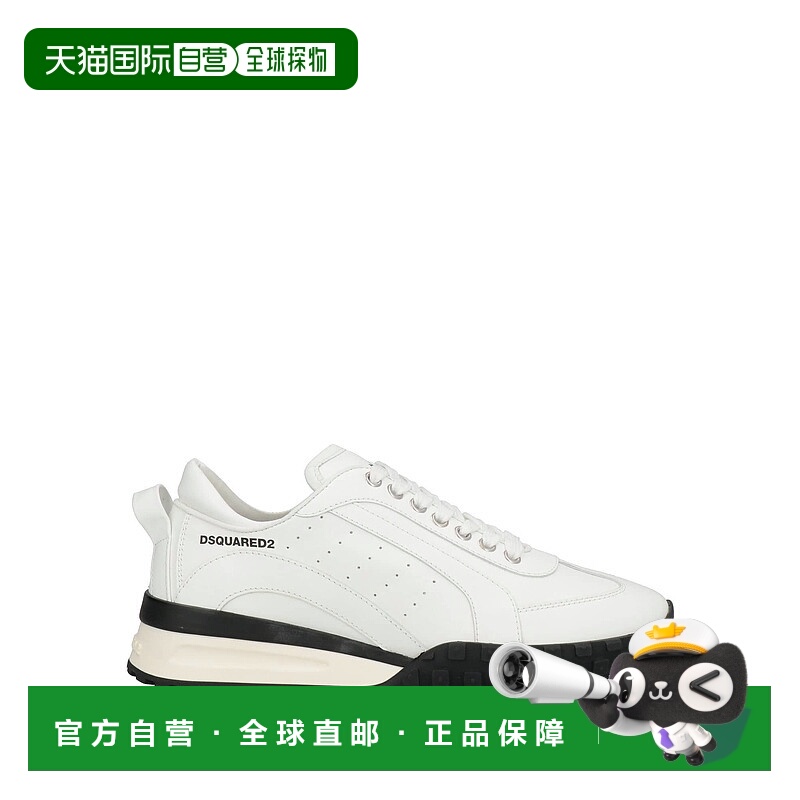 1h可退 香港直邮Dsquared2 二次方 男士 运动鞋 white白色 舒适时