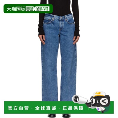 香港直邮AGOLDE 女士 蓝色 Low Rise Loose 牛仔裤 A260B1371Char