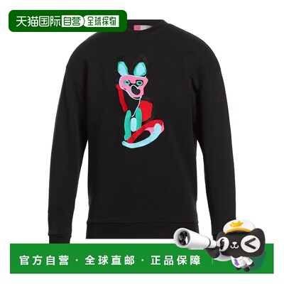 香港直邮MAISON KITSUNE 男士 运动衫 black黑色 舒适时尚卫衣