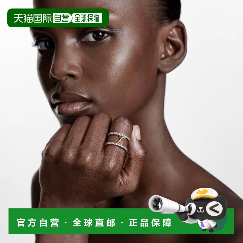 自营LV/路易威登 女士金色金属戒指新款