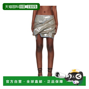 饰迷你裙 亮片装 RP01F6388SRAWM1 Owens 香港直邮Rick