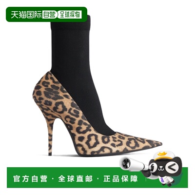 1h可退 香港直邮Balenciaga AVENUE DÉCOLLETÉ 高跟袜靴 810452WB
