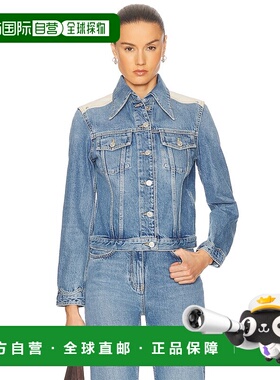 1h可退 香港直邮Givenchy 纪梵希 女士 牛仔布夹克 BW00QX5Z1G