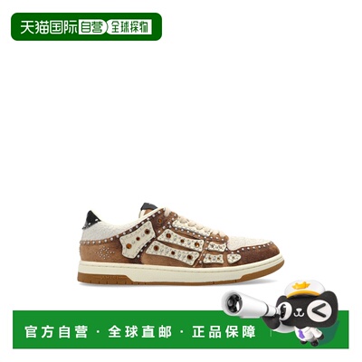 1h可退 香港直邮AMIRI 男士运动鞋 AMSNSN10020200 SS2026 棕色 S