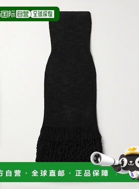 1h可退 香港直邮Gabriela Hearst 女士 Corus 抹胸流苏羊绒真丝混