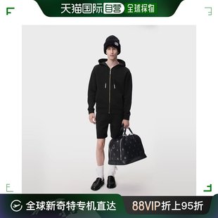 男士 欧洲直邮LOUIS 路易威登 刺绣针织拉链连帽衫 VUITTON