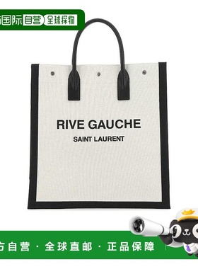 香港直邮Saint Laurent RIVE GAUCHE 标志印花手提包 632539FAABR
