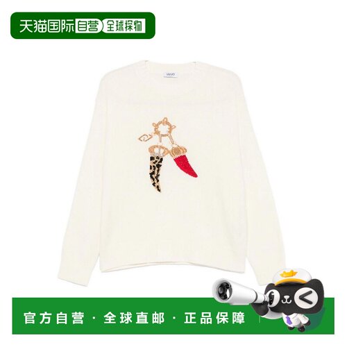 欧洲直邮LIU JO 女士针织衫 WF6457MS009L9458 AW【付后1h可退】