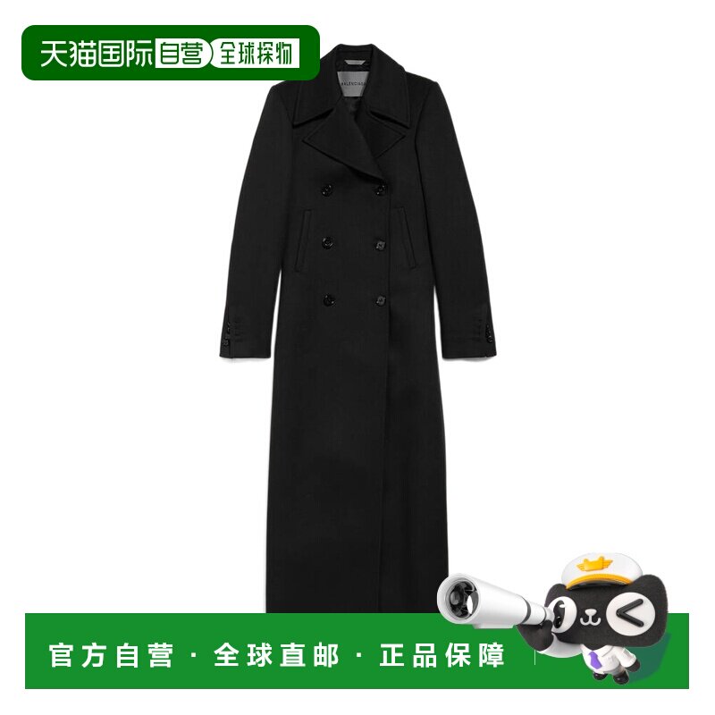 香港直邮Balenciaga 巴黎世家修身长款风衣大衣 8【付后1h可退】