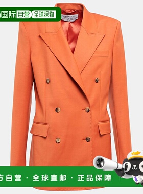 1h可退 香港直邮Gabriela Hearst 女士 Layne 羊毛西装外套