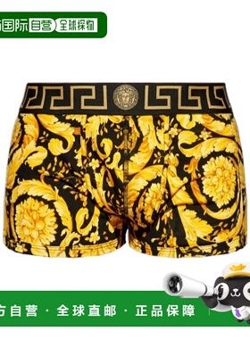 香港直邮Versace 标志性巴洛克印花内裤 10009571A11188
