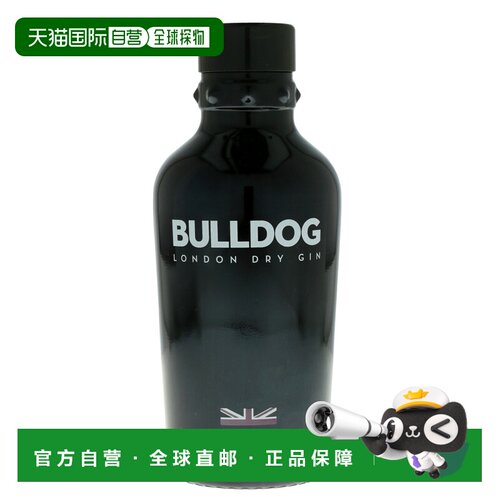 欧洲直邮Bulldog威士忌700ml洋酒40度口感独特顺滑悠长醇厚浓郁