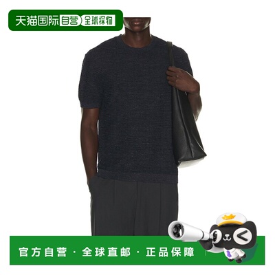 香港直邮THEORY 希尔瑞 男士 Kolben Pacific 亚麻T恤 Q0583703
