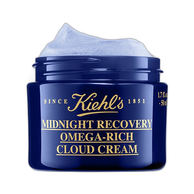 欧洲直邮Kiehl's/科颜氏夜间修护欧米茄滋润云朵霜50ML水杨酸