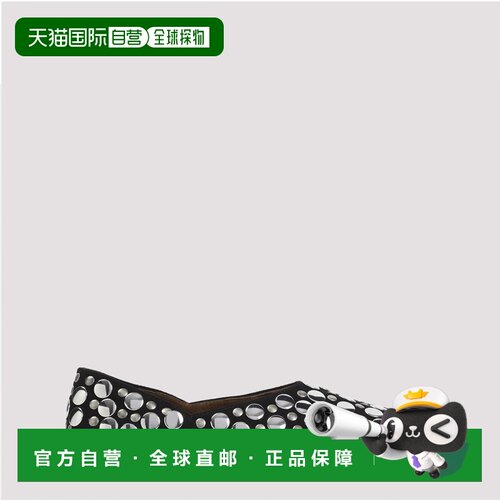 1h可退 香港直邮KHAITE 女士芭蕾乐福鞋 F4059970200 AW2026 黑色