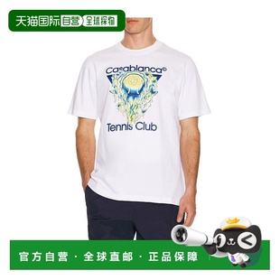 Club Icon 网球经典 1h可退 T恤 男士 款 MSP26 香港直邮Casablanca