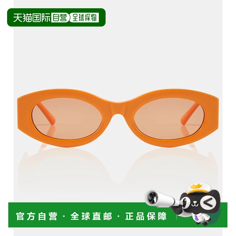 1h可退 香港直邮The Attico 女士 Berta 椭圆形太阳眼镜
