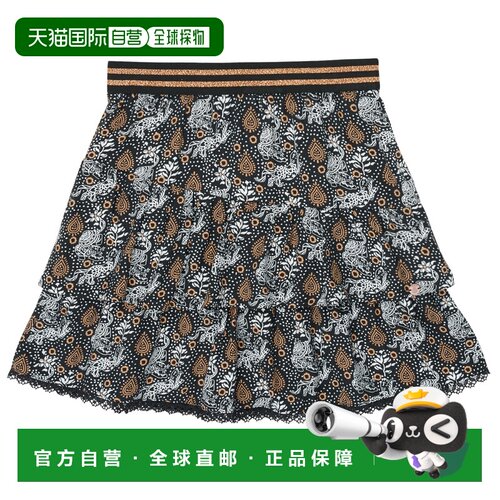 欧洲直邮IKKS  XR27082 女童服装半身裙 XR27082-02-C
