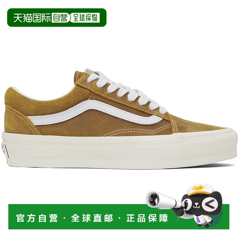 1h可退 香港直邮Vans 范斯 男士 黄色 Old Skool 运动鞋 VN000CNG
