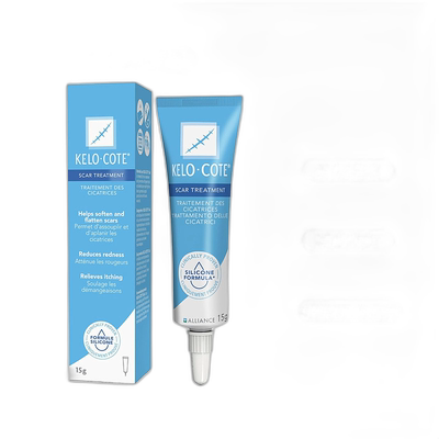 KeloCote芭克巴克疤克祛疤膏硅凝胶去疤膏淡疤剖腹产15g防水