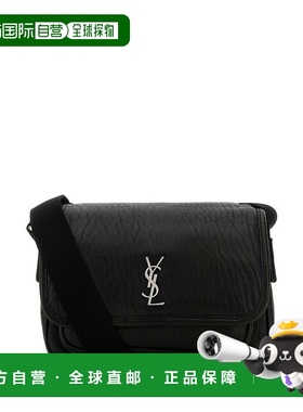 1h可退 欧洲直邮SAINT LAURENT 男士斜挎包776611AAC3O1000单肩包