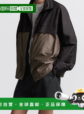 香港直邮Dior 徽标拉链休闲夹克 493C406A6217迪奥休闲风立领