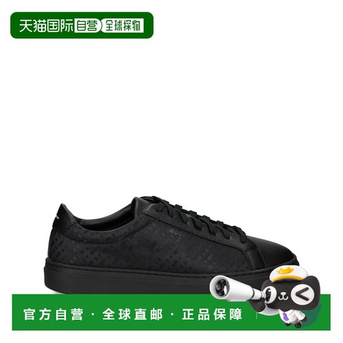 欧洲直邮BOSS 男士运动鞋 50548699005 AW2025 黑【付后1h可退】