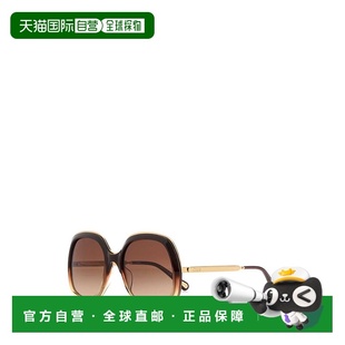 棕色醋纤太阳眼镜 1h可退 女士 蔻依 CH0327S00 香港直邮Chloe