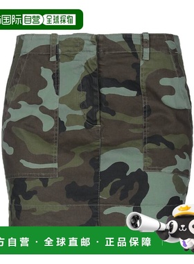 香港直邮NILI LOTAN 女士 迷你半身裙 green绿色 舒适时尚