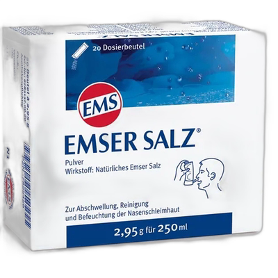 Emser清洁鼻腔生理盐矿物盐天然温和鼻窦炎效期27年3月