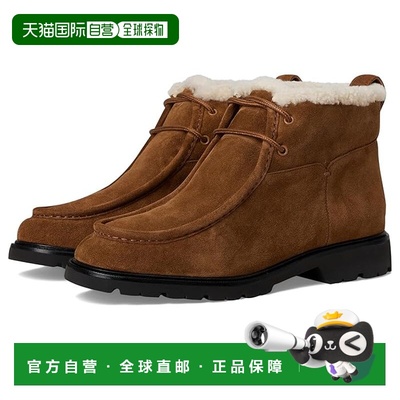 1h可退 香港直邮VINCE 女士 Sierra 绑带低筒靴子  舒适时尚