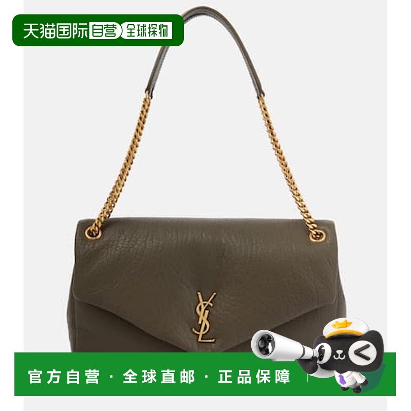香港直邮Saint Laurent 圣罗兰 女士 Calypso 大号皮革肩包手提包,箱包皮具/热销女包/男包,通用款女包,淘宝优惠券,粉丝福利购,淘宝优惠卷
