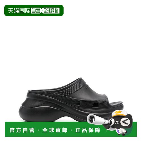 香港直邮BALENCIAGA 女士凉鞋 677389W1S8E1000 SS2026 黑色