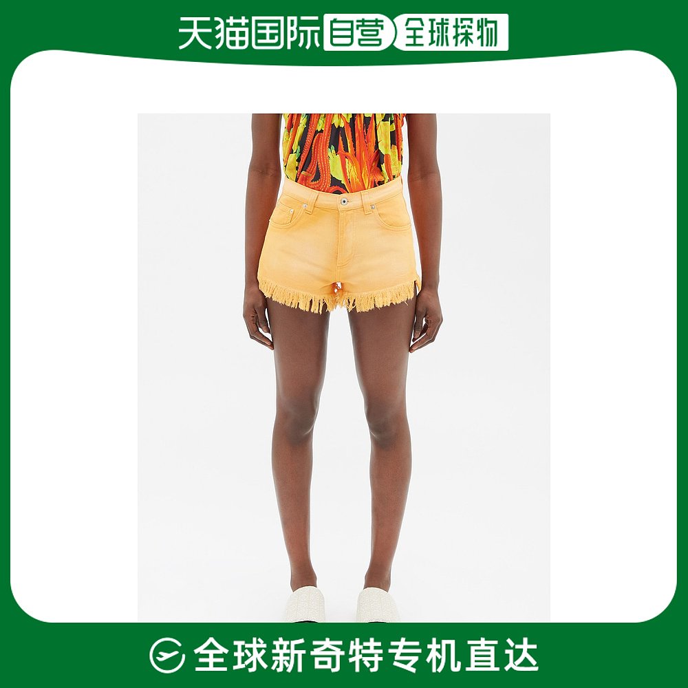 香港直邮LOEWE 女士高腰牛仔短裤