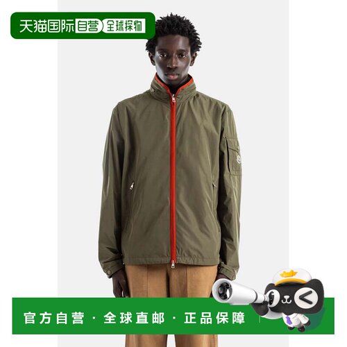 香港直邮Moncler 盟可睐 男士 Sayan ZipUp 徽标拼缀夹克 L10911A