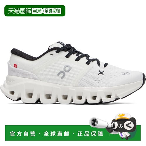 香港直邮On 女士 白色 Cloud X 5 运动鞋 3WG30060462