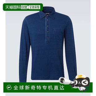 男士 汤姆 福特 blue蓝色 棉质Polo衫 香港直邮Tom 1h可退 Ford