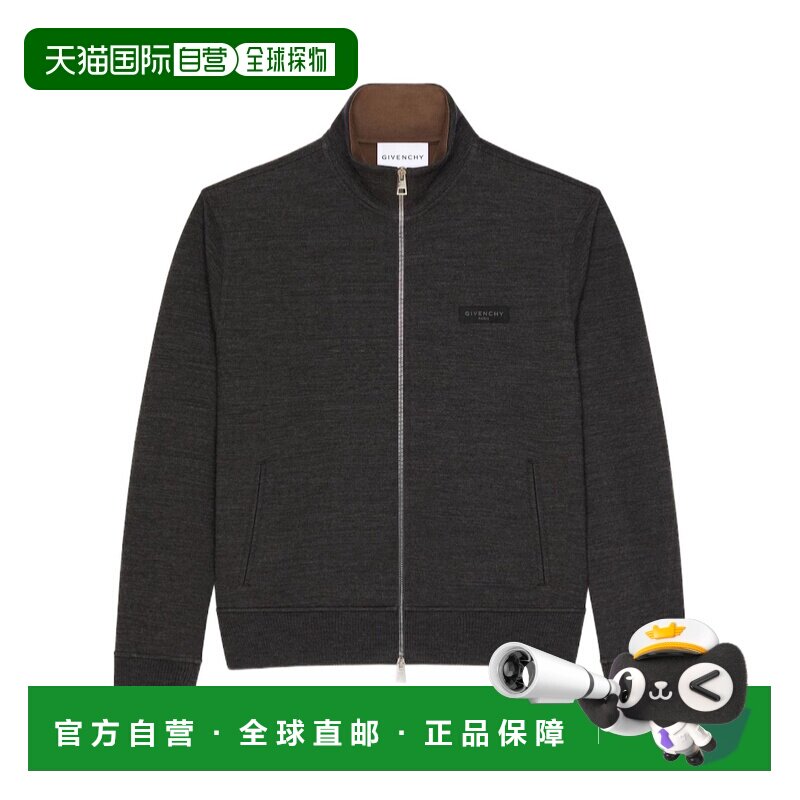 1h可退 香港直邮GIVENCHY 男士针织衫 BMJ0NZ3YS8065 SS2026 绿色