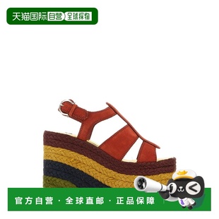 香港直邮Salvatore Renee Ferragamo 女士 砖红 菲拉格慕 1h可退