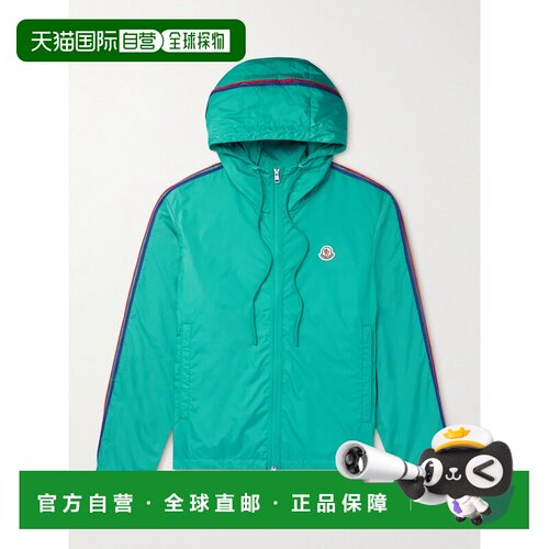 1h可退 香港直邮Moncler 盟可睐 男士 Hattab Logo-Appliqued She