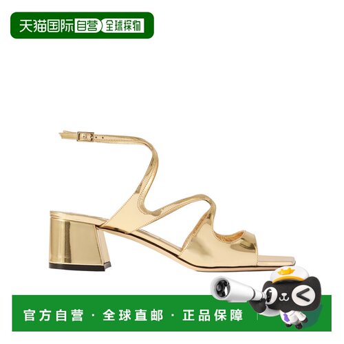 香港直邮JIMMY CHOO 女士凉鞋 AZILIA45GOLD AW2025 花色 阿兹莉