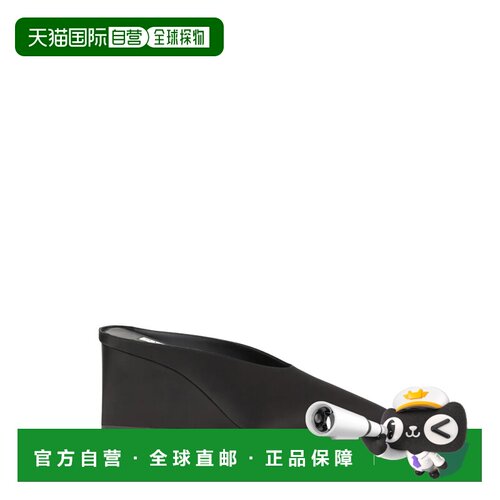 香港直邮ALAIA 女士芭蕾乐福鞋 AA3M104A024999 SS2026 黑色 尖头