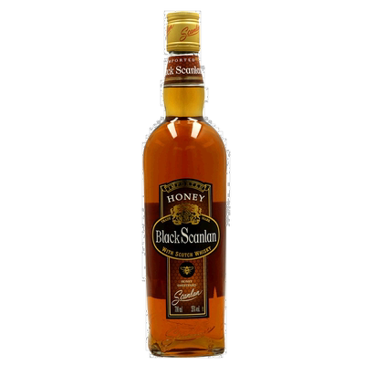 欧洲直邮Black Scanlan黑斯坎兰蜂蜜威士忌利口酒35%法国700ml