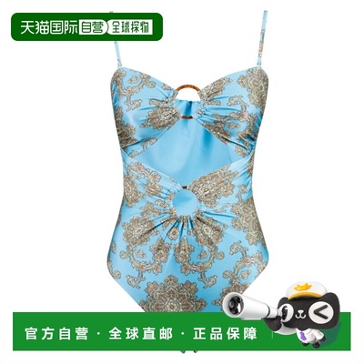 1h可退 香港直邮ZIMMERMANN 女士 Fiesta 雙環連身泳衣 5599WFIES
